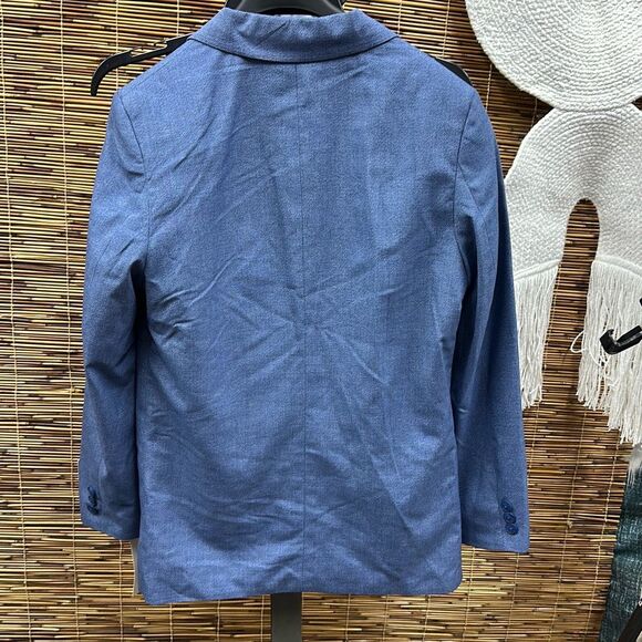 Nautica Big Boys 2-piece. Micro-Texture Suit - Dark Blue Size 18 - Picture 3 of 3